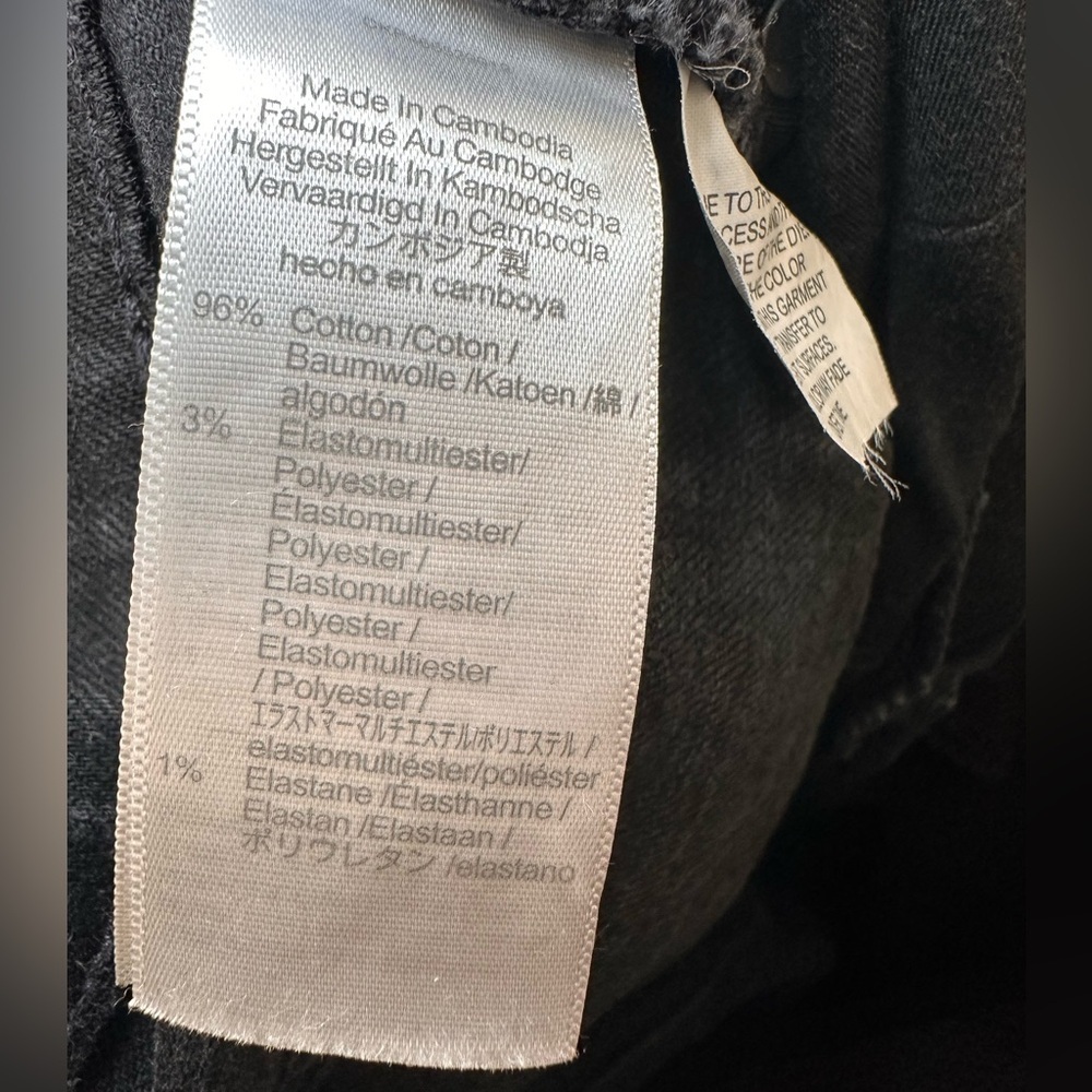 Madewell The perfect Vintage Flare Jeans black size 23 Western - Picture 16 of 16